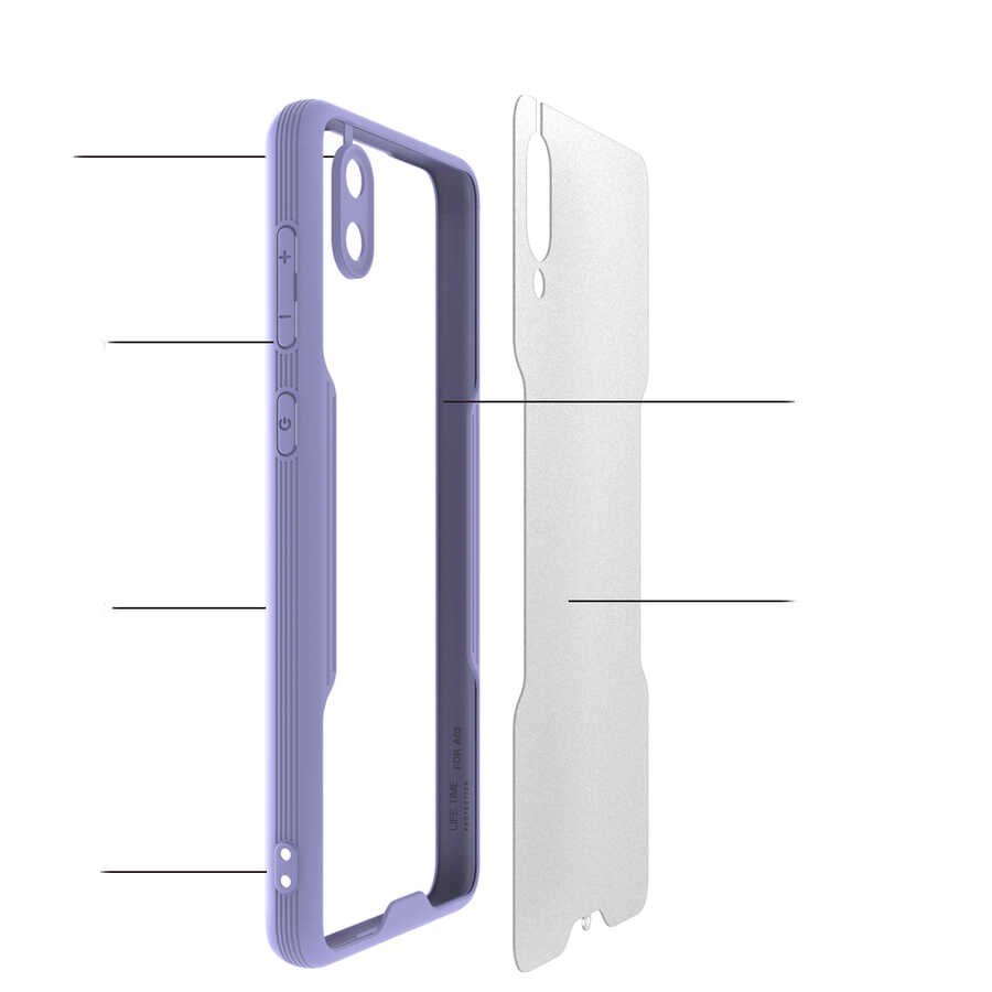 Galaxy A02 Kılıf Zore Parfe Kılıf