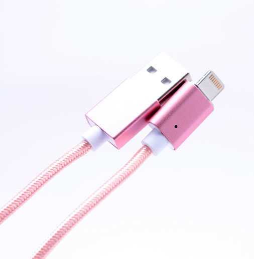 Zore Metal Magnetic Tip Lightning Usb Cable