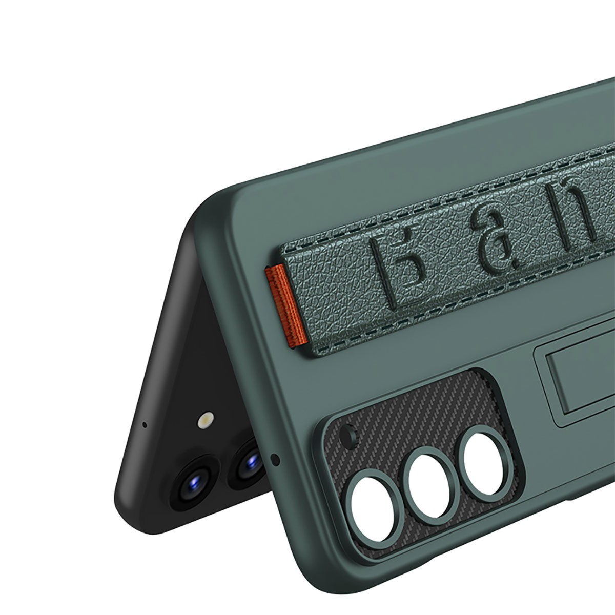 Galaxy S23 Plus Standlı El Tutacaklı Zore Band