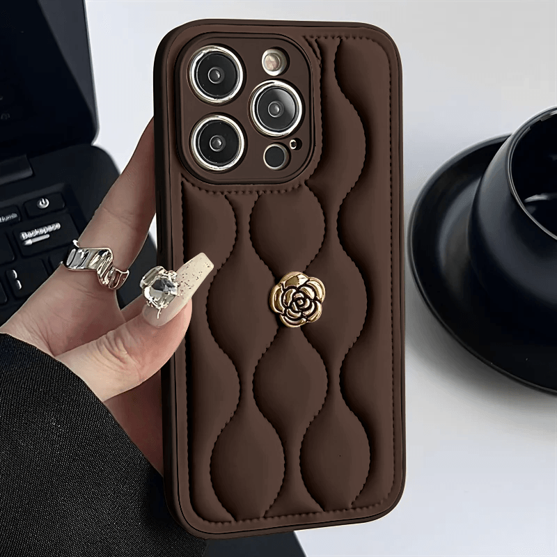 Apple iPhone 11 Pro Max Uyumlu Zebana Camellia Kılıf