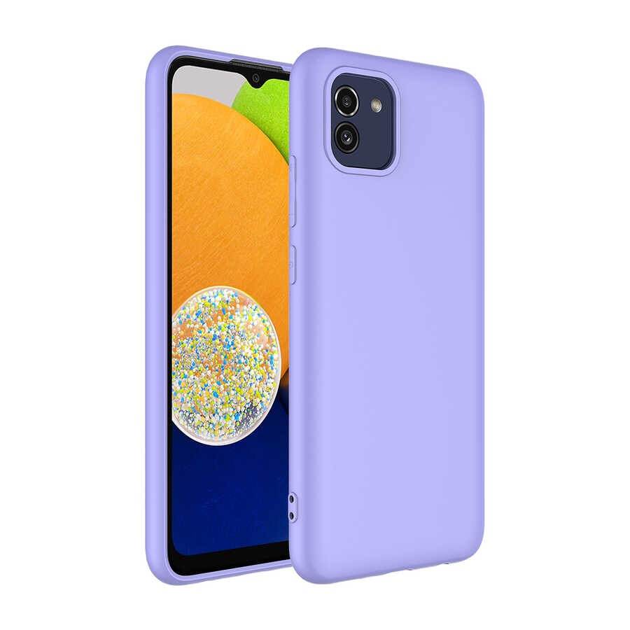 Galaxy A03 Zore Mara Kadife Lansman Kılıf