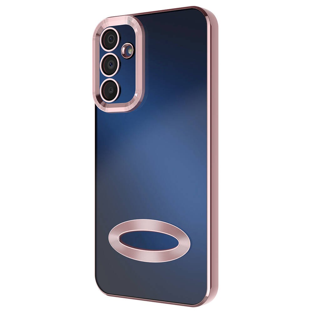Galaxy A25 Kamera Korumalı Logo Gösteren Zore Omega Kılıf