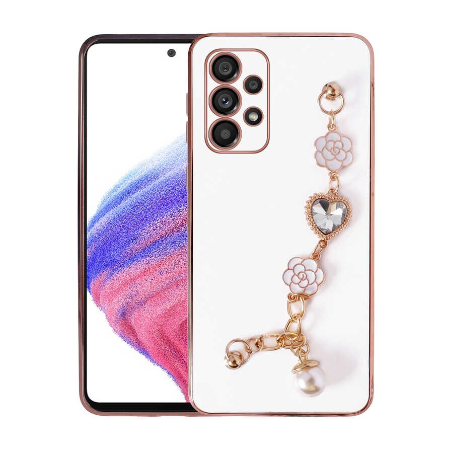 Galaxy A52 El Tutamaçlı Kamera Korumalı Zore Taka Silikon Kılıf