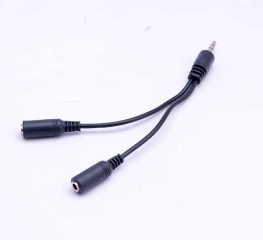 2 Output Short Aux Cable