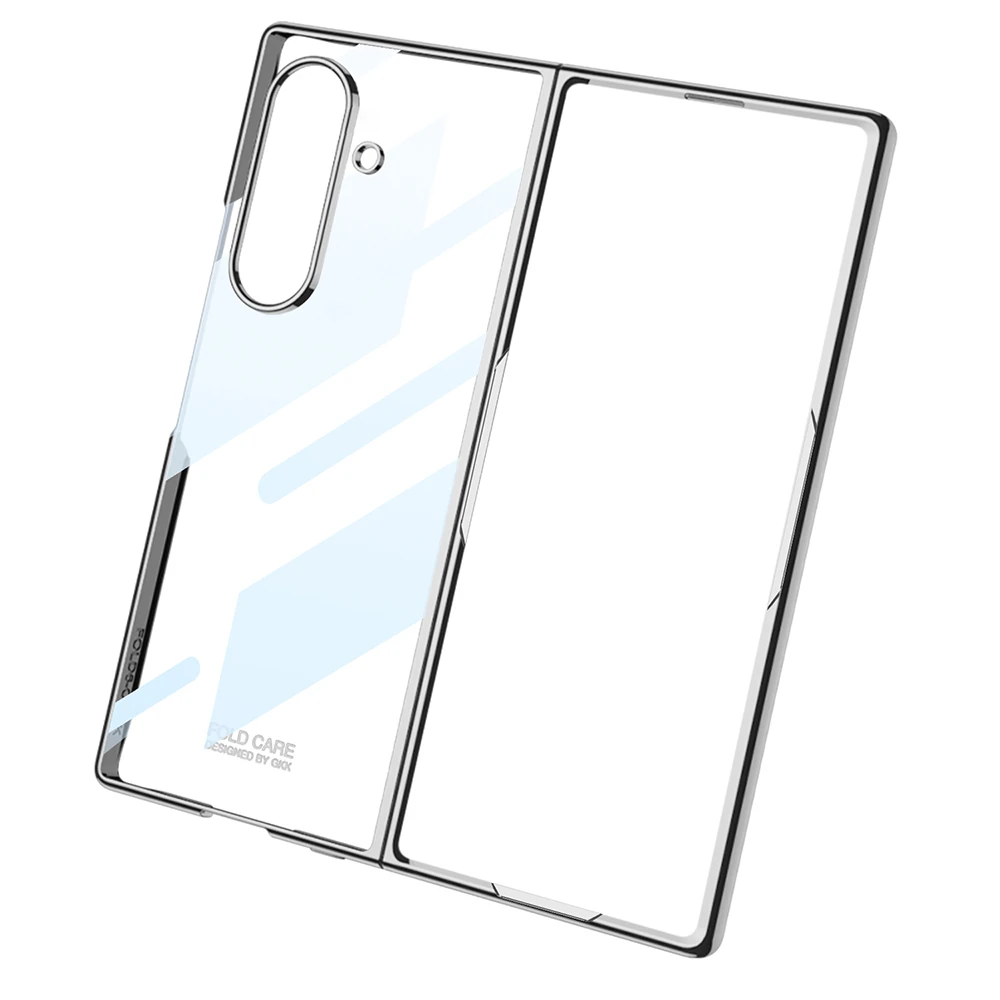 Galaxy Z Fold 7 Kılıf Zore Full Camlı Kıpta Kapak