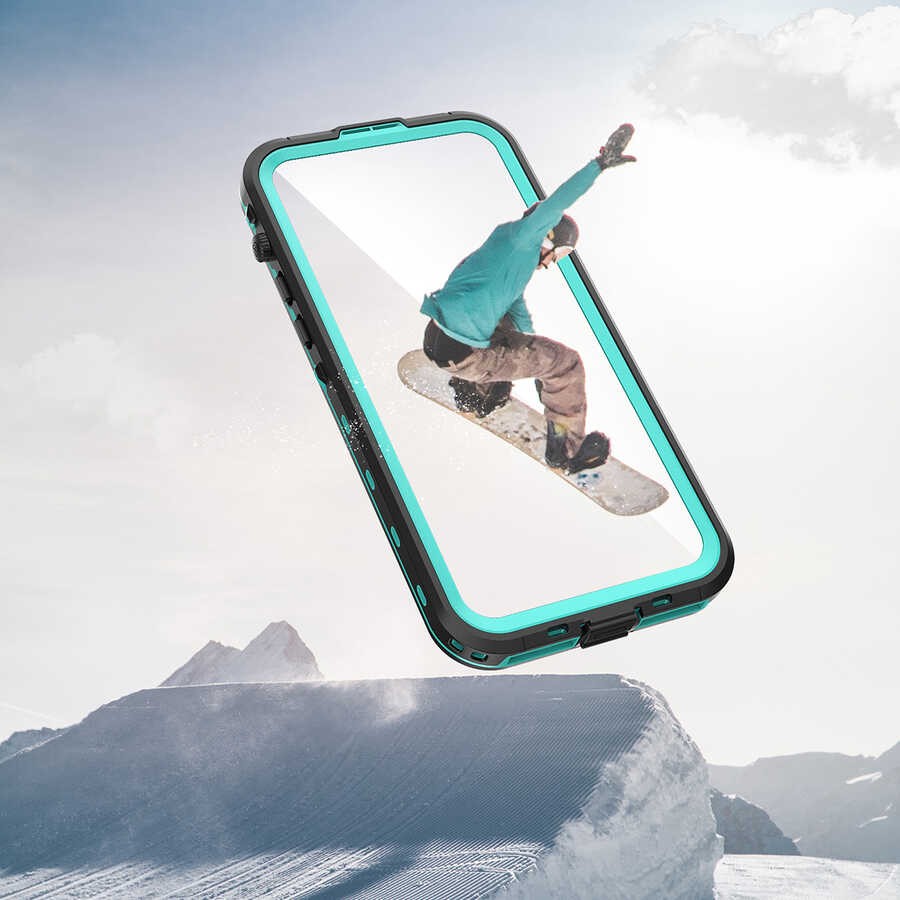 iPhone 14 Pro Max Uyumlu 1-1 Su Geçirmez Kılıf
