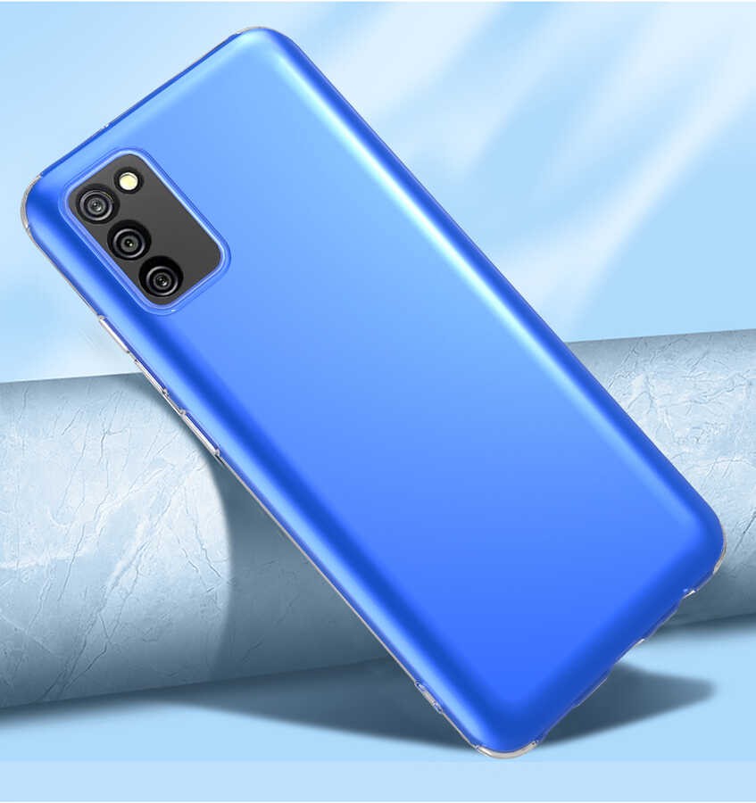 Galaxy A02S Kılıf Zore Kamera Korumalı Süper Silikon Kılıf