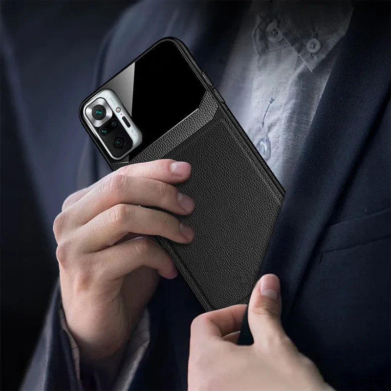 Xiaomi - Redmi Note 10 Pro Zebana Lens Deri Kılıf