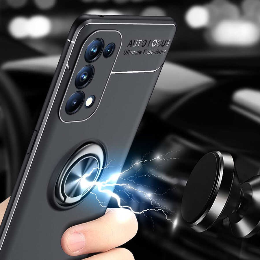 Oppo Reno 5 5G Zore Ravel Silikon Kapak