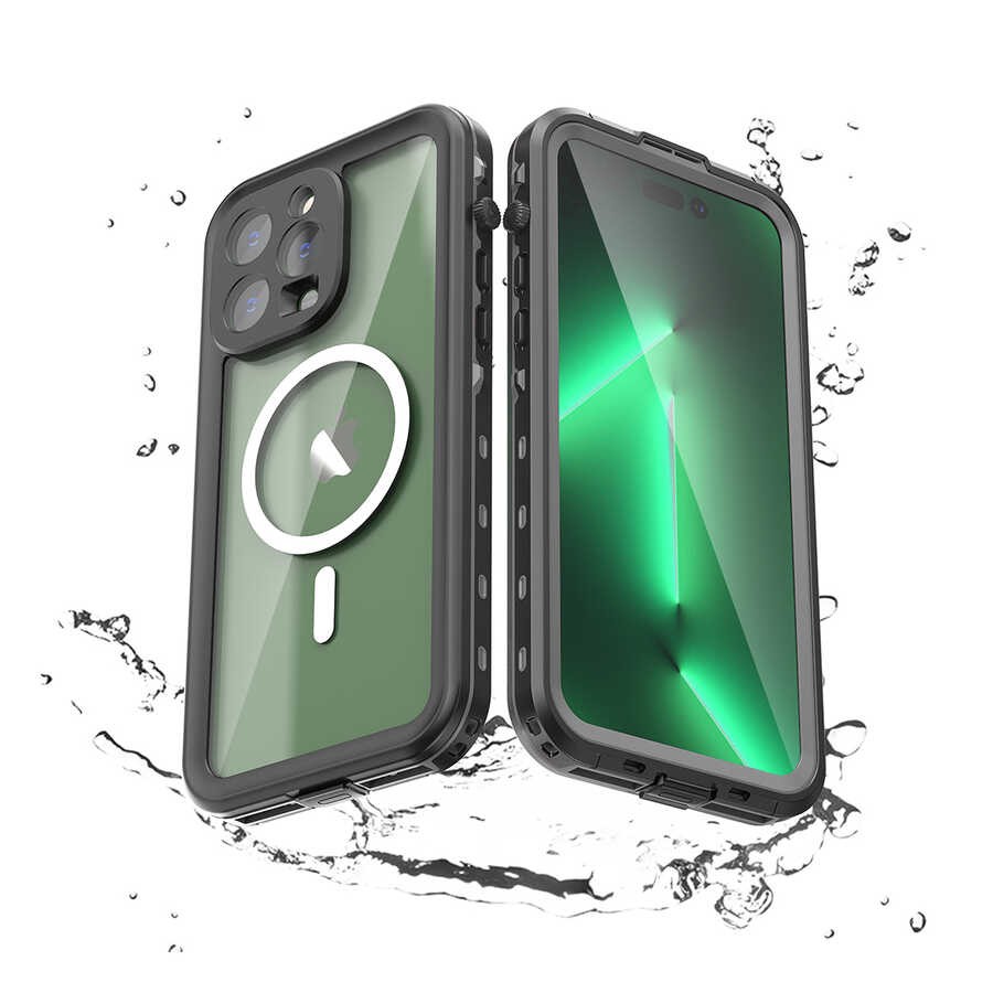 iPhone 14 Pro Max Uyumlu 1-1 Su Geçirmez Kılıf