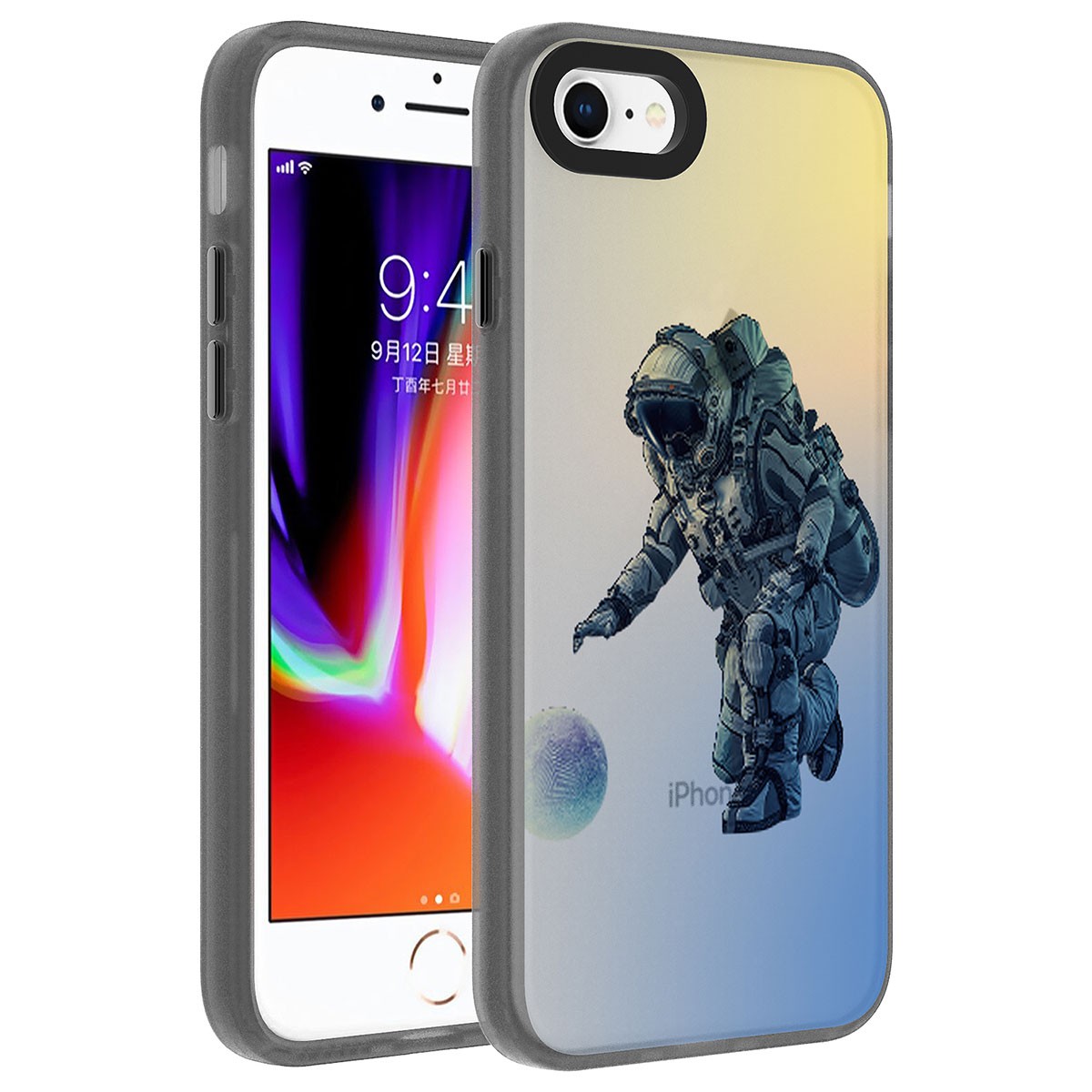 iPhone SE 2022 Desenli Zore Dragon Sert Kılıf