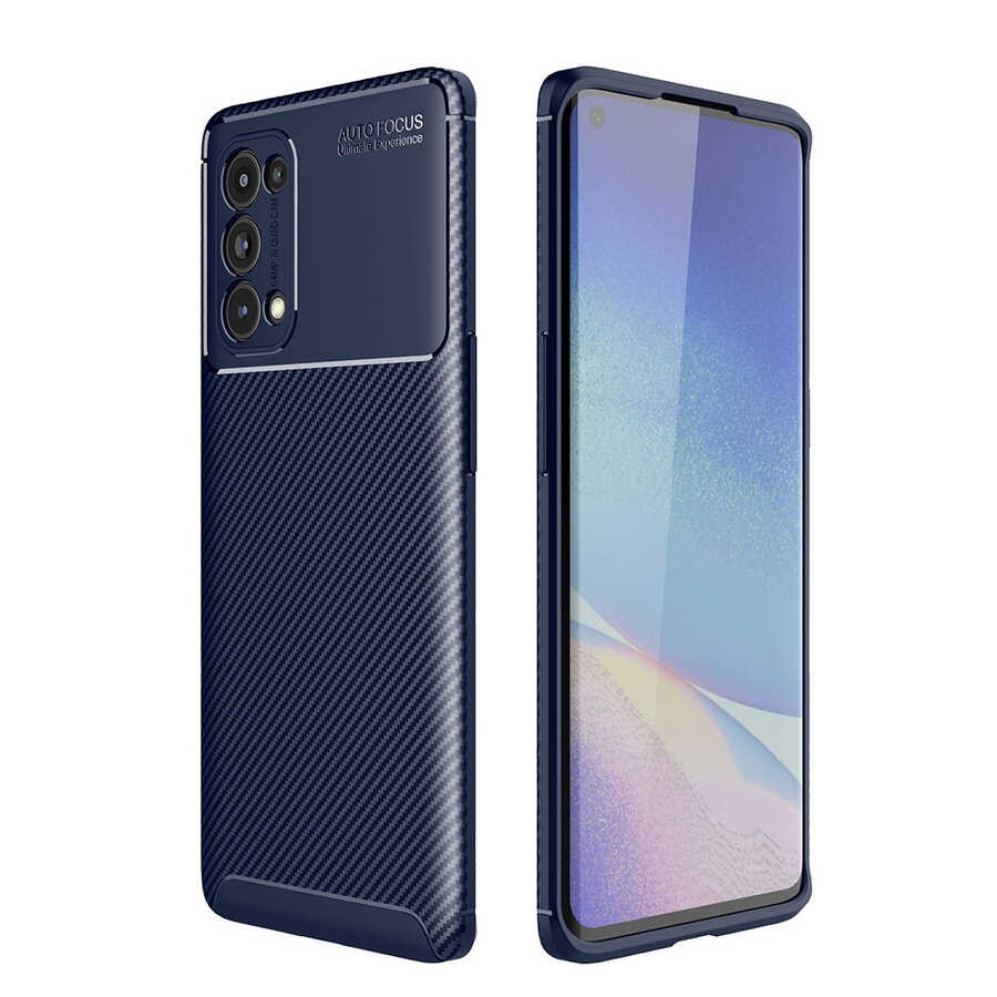 Oppo Reno 5 5G Zore Negro Silikon Kılıf