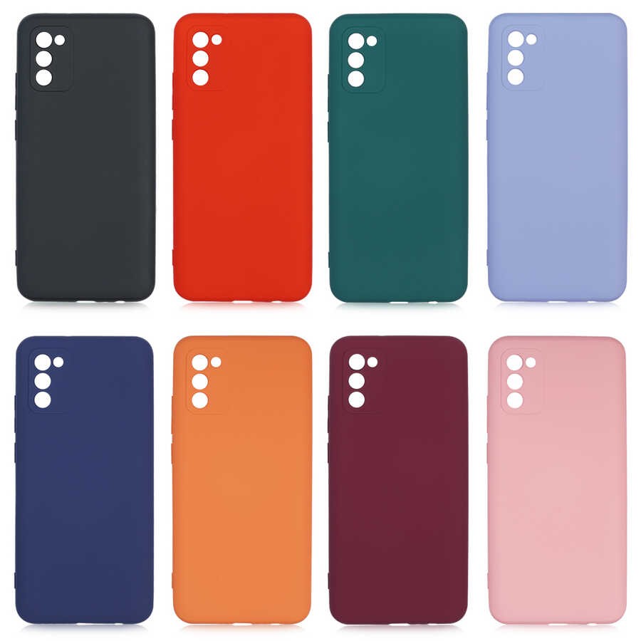 Galaxy A02S Zore Mara Kadife Lansman Kılıf