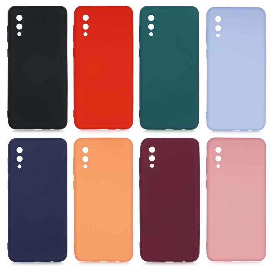 Galaxy A02 Zore Mara Kadife Lansman Kılıf