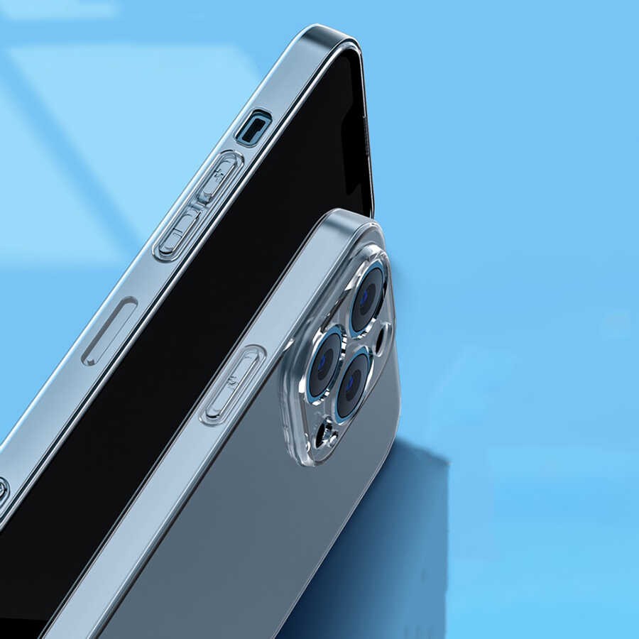 iPhone 14 Pro Uyumlu Max Şeffaf Sert PC Zore Vayt Kılıf