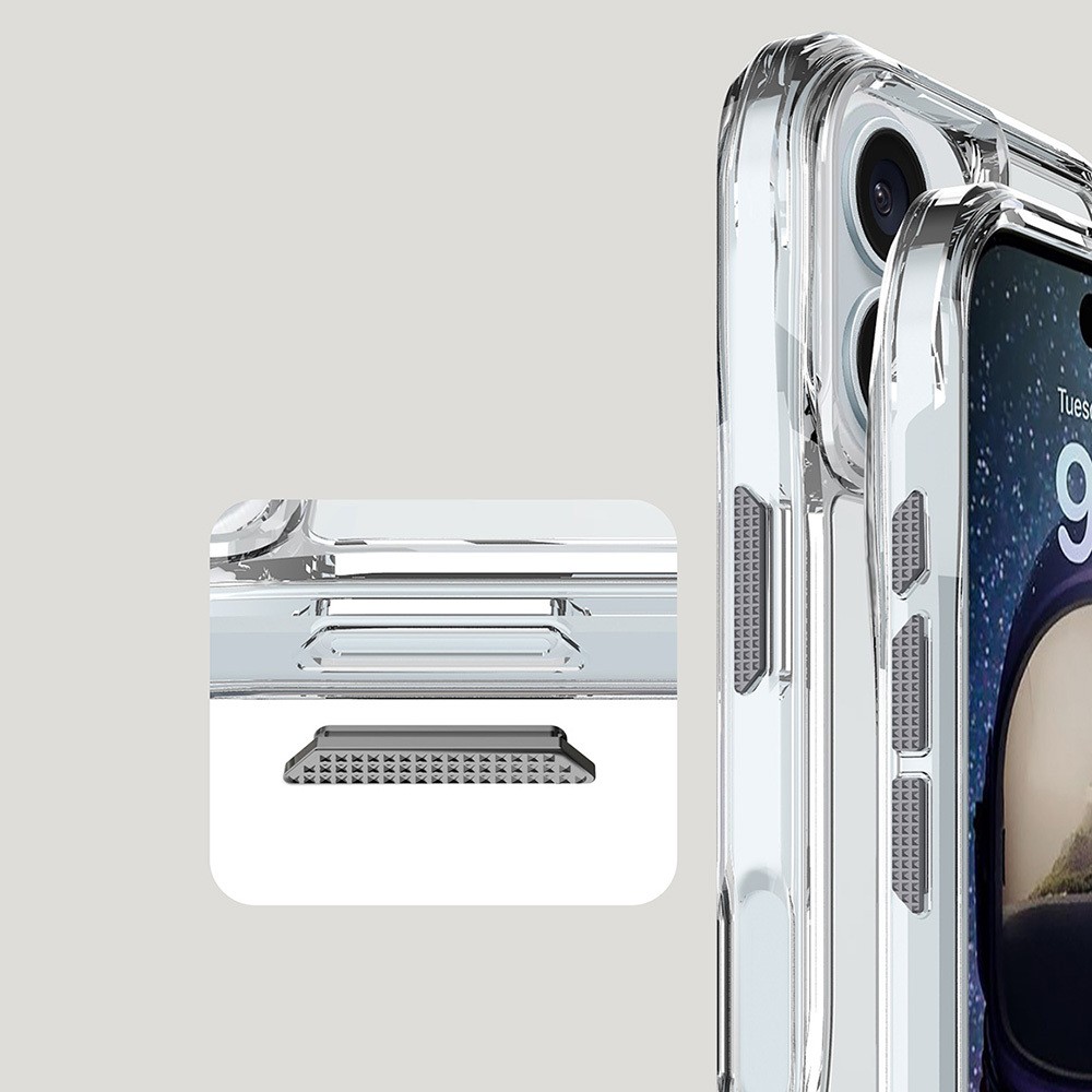 iPhone 16 Airbagli Şeffaf Zore İncek