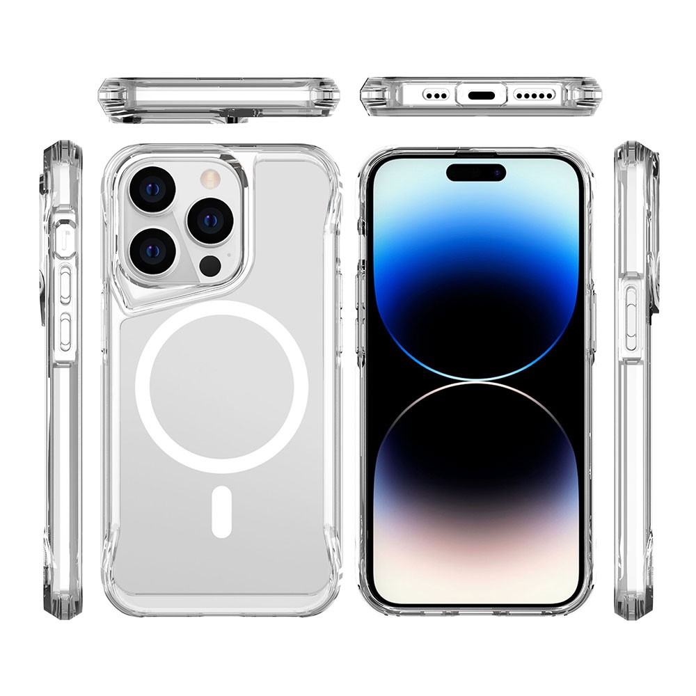 iPhone 15 Pro Max Kılıf Zore Magsafe Şarj Özellikli T-Max Magsafe Kılıf