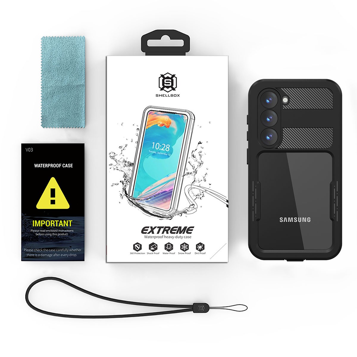 Galaxy S23 Plus Case 1-1 Waterproof Case