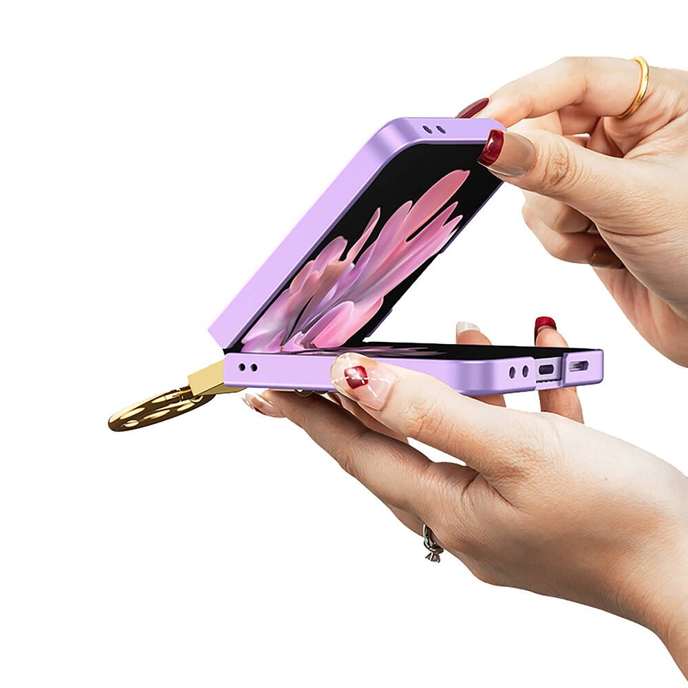 Galaxy Z Flip 6 Zore Z Harfli Yüzüklü Kıpta