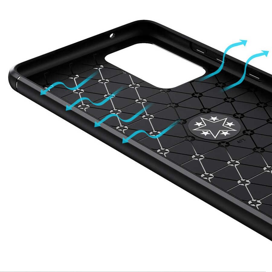 Galaxy A52 Zore Ravel Silikon Kapak
