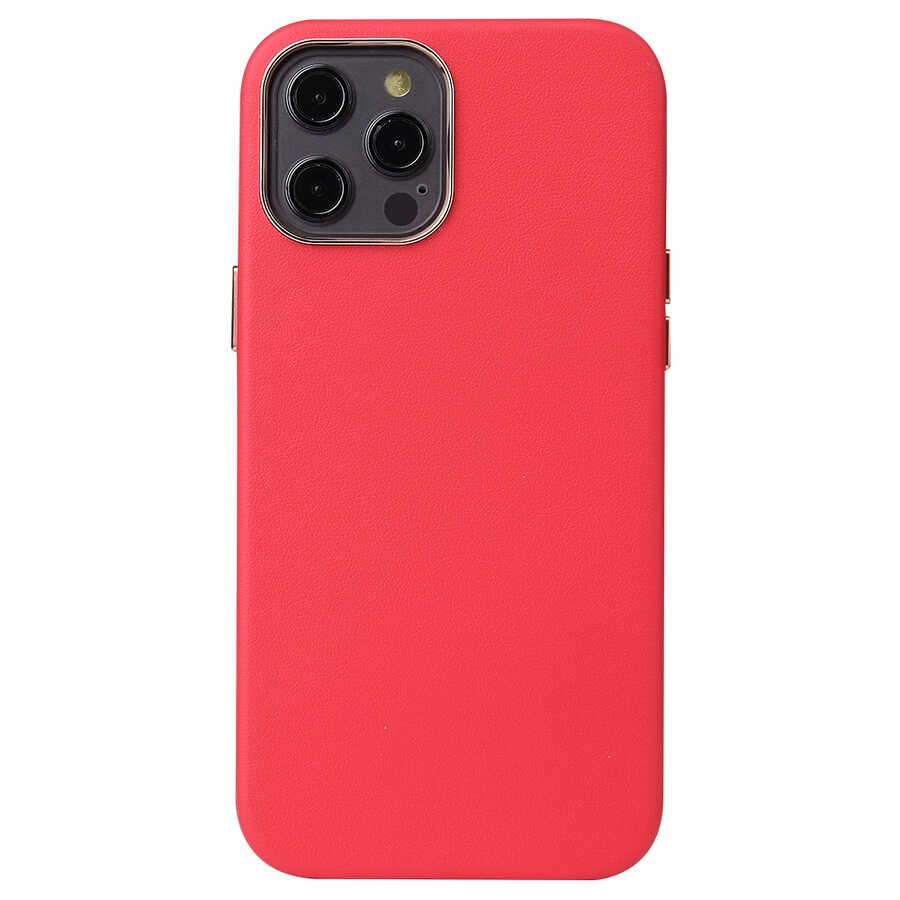iPhone 12 Pro Zore Leathersafe Wireless Kapak