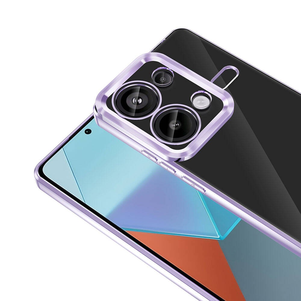 Xiaomi Redmi Note 13 Pro 4G Kamera Korumalı Logo Gösteren Zore Omega Kılıf