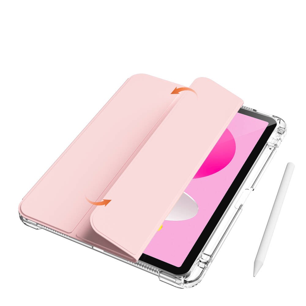 ​ iPad 10.9 2022 (10.Nesil) Kılıf Magnetik Ayrılabilen Airbagli Zore Sliding Tablet Kılıfı