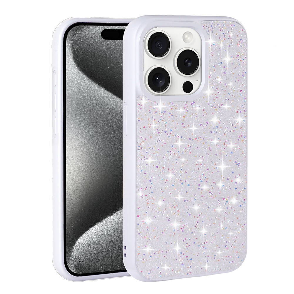 iPhone 15 Pro Parlak Taşlı Tasarım Zore Pırlanta