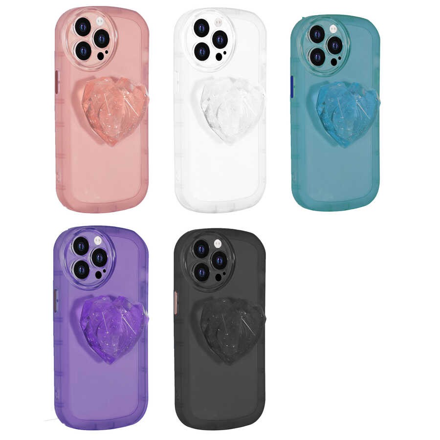 iPhone 12 Pro Kamera Korumalı Pop Soketli Renkli Zore Ofro