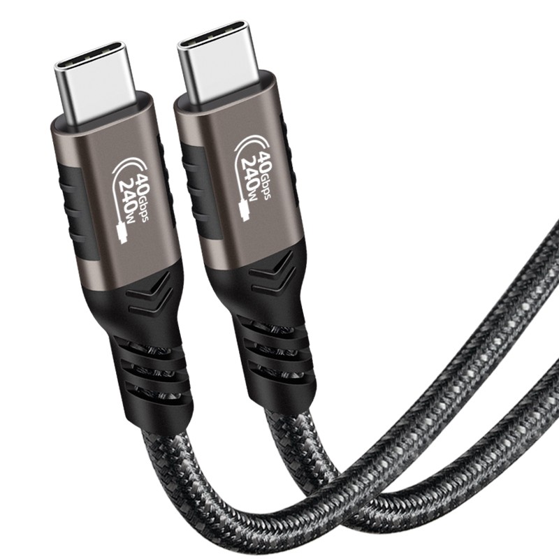 Zore QG01 Type-C to Type-C USB4 PD Data Cable 240W 40Gbps 8K@60Hz 1 Meter