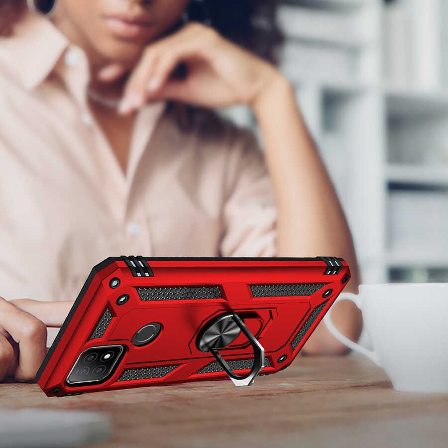 Oppo A15S Kılıf Zore Vega Kılıf
