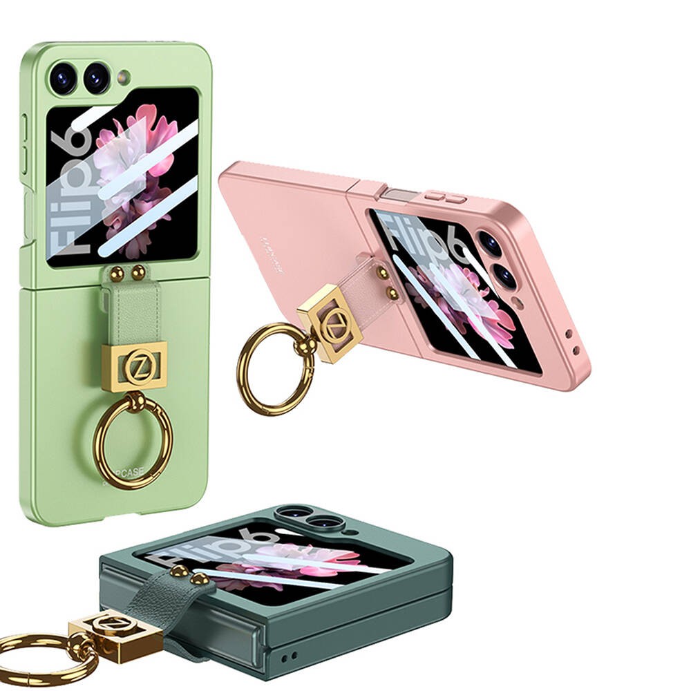 Galaxy Z Flip 6 Zore Z Harfli Yüzüklü Kıpta