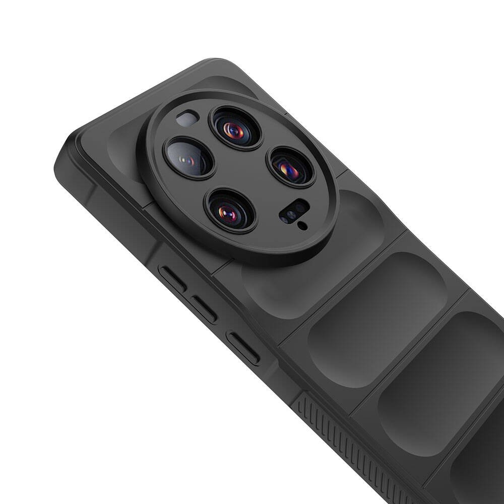 Xiaomi Mi 13 Ultra Esnek TPU Oyuklu Arka Yüzey Tasarımlı Zore Etnik Silikon Kılıf