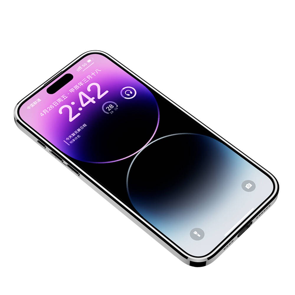 iPhone 14 Pro Ultra İnce Kamera Korumalı PC + Deri Arka Yüzey Zore X-Pro