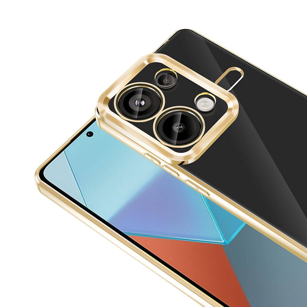 Xiaomi Redmi Note 13 Pro 4G Kamera Korumalı Logo Gösteren Zore Omega Kılıf