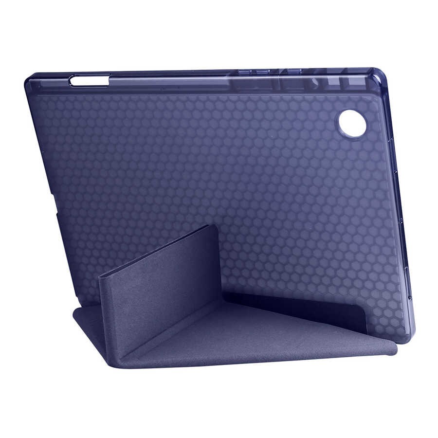 Galaxy Tab A8 10.5 SM-X200 (2021)  Zore Tri Folding Kalem Bölmeli Standlı