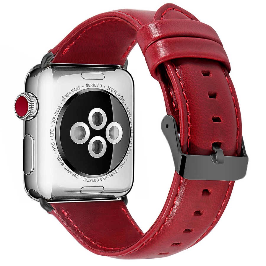 ​​​ Watch 42mm Luxury Leather Deri Kordon
