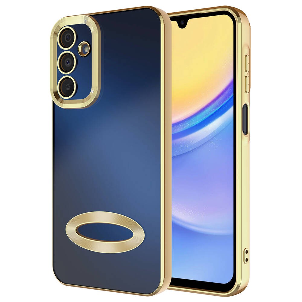 Galaxy A25 Kamera Korumalı Logo Gösteren Zore Omega Kılıf