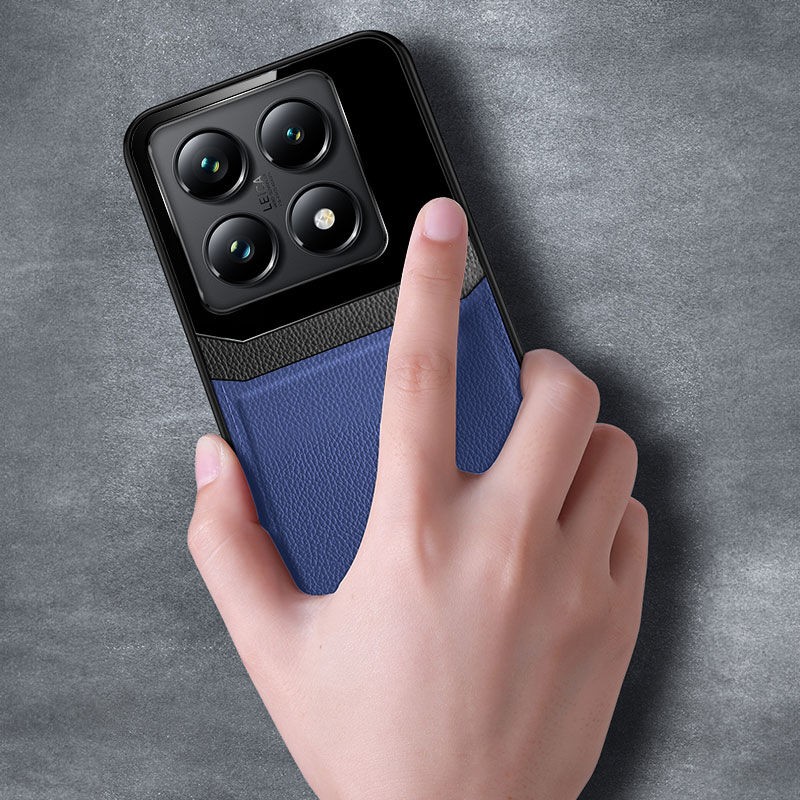 Xiaomi - Mi 14T Pro Zebana Lens Deri Kılıf
