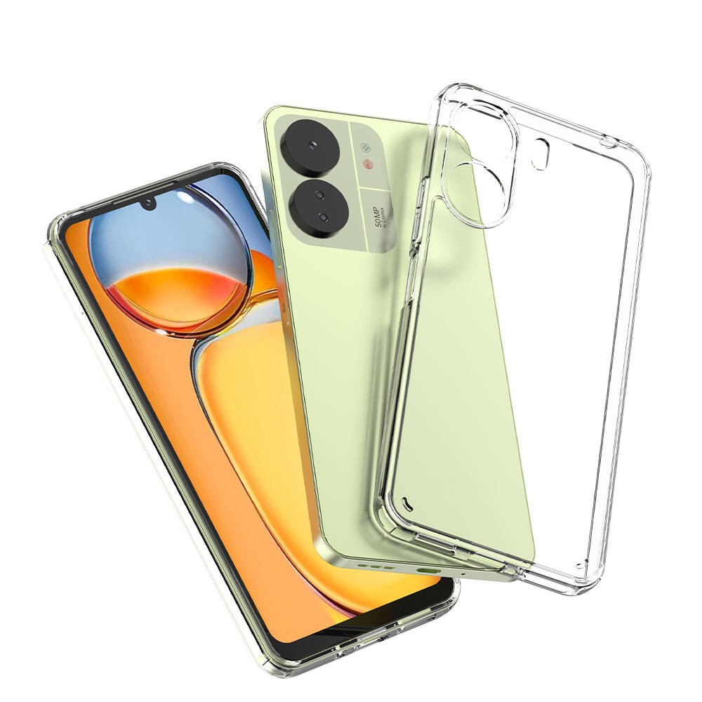 Poco C65 Case Zore Transparent Cover