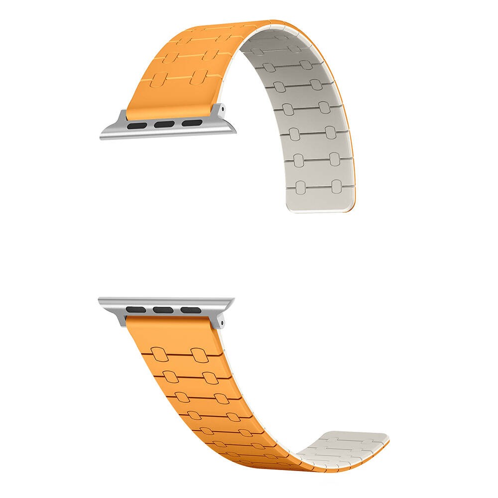 Watch 7 41mm Zore KRD-111 Çizgili Desenli Silikon Kordon