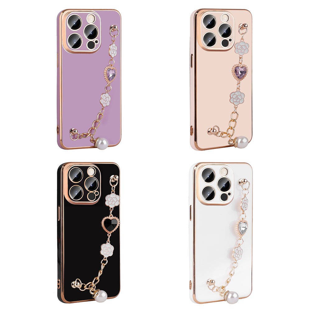 iPhone 15 Pro El Tutamaçlı Kamera Korumalı Zore Taka Silikon Kılıf