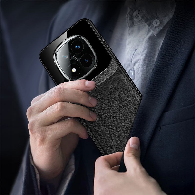 Xiaomi - Redmi Note 14 Pro Plus 5G Zebana Lens Deri Kılıf
