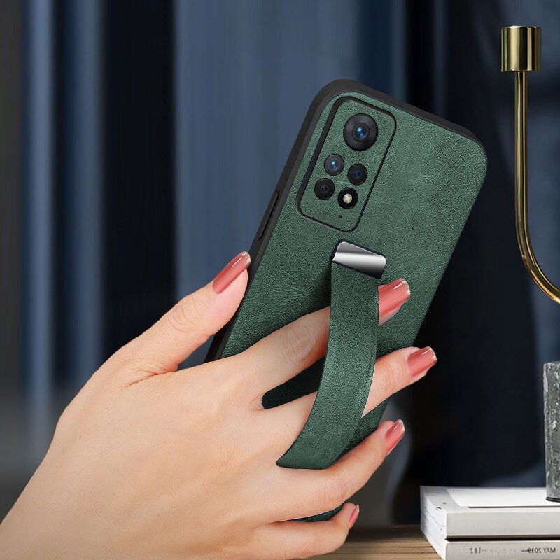 Xiaomi Redmi Note 11 Pro Zebana Classic Deri Kılıf