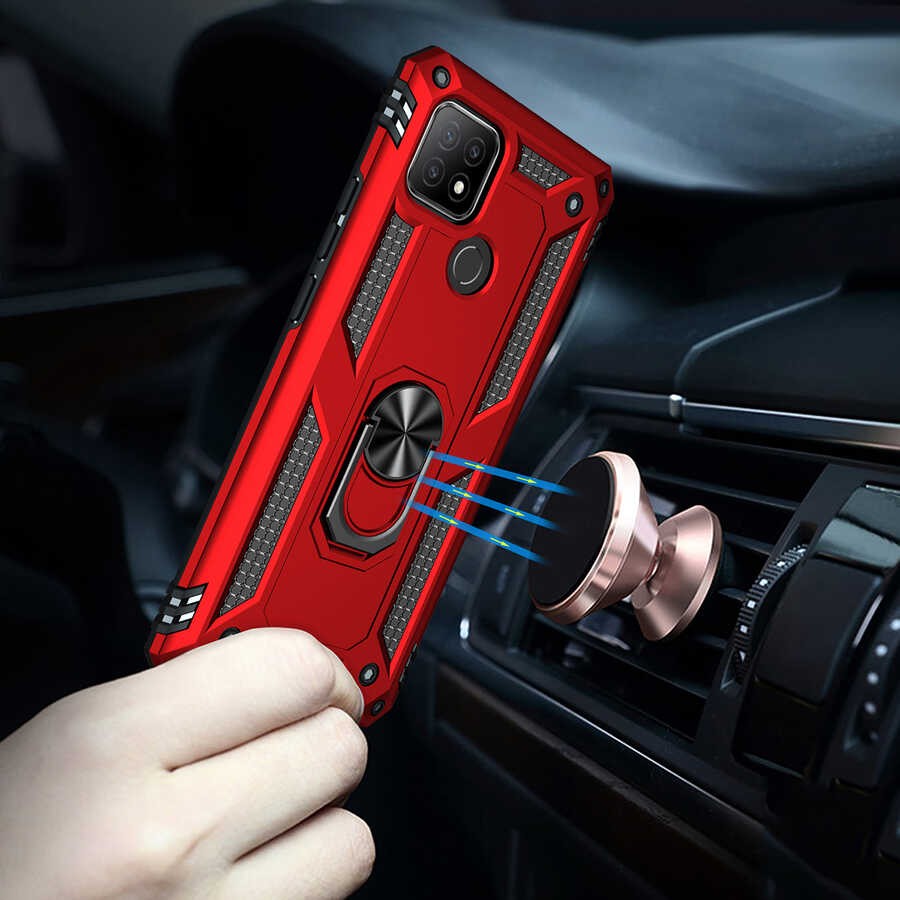 Oppo A15S Kılıf Zore Vega Kılıf