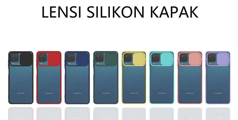 Galaxy A12 Kılıf Zore Lensi Kılıf