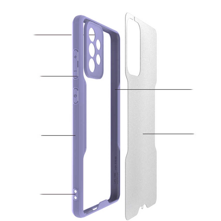 Galaxy A72 Kılıf Zore Parfe Kılıf