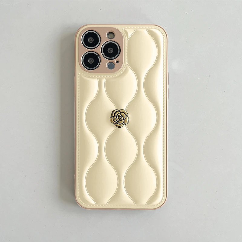 iPhone 14 Pro Max Uyumlu Zebana Camellia Kılıf