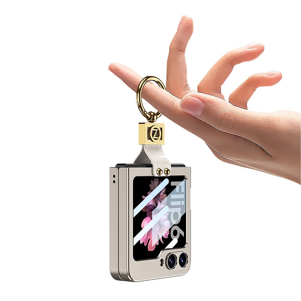 Galaxy Z Flip 6 Zore Z Harfli Yüzüklü Kıpta