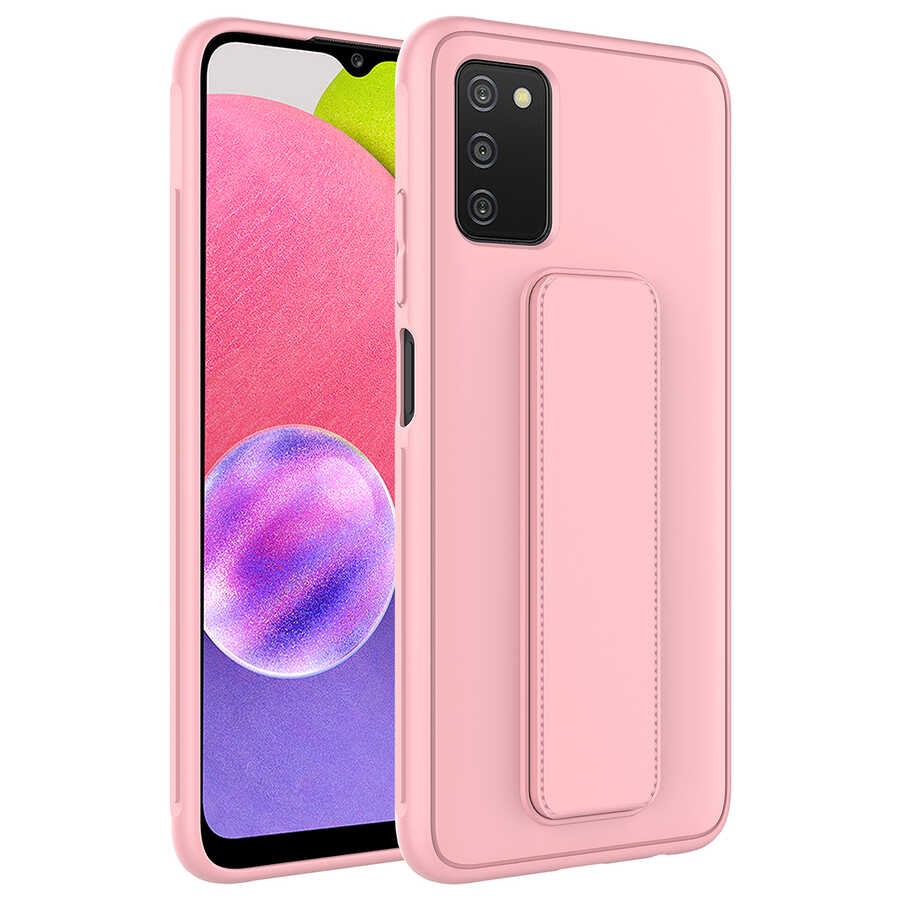 Galaxy A03S Zore Qstand Standlı Kılıf